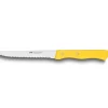 SABATIER Couteau de Table Cranté 10,5 cm Jaune New