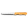 SABATIER Couteau de Table Cranté 10,5 cm Orange