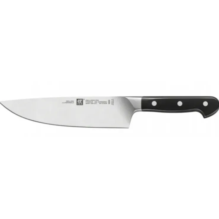 ZWILLING Couteau D'office 10 cm, Couteau de Chef 20 cm et Couteau Tranchelard 20 cm PRO Best