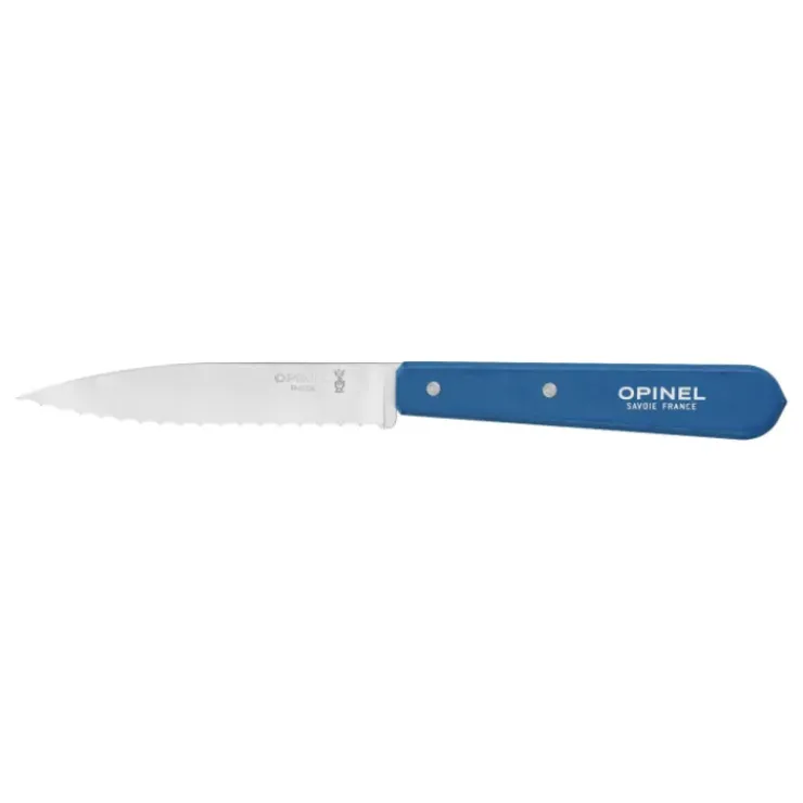 OPINEL Couteau d'Office Cranté N°113 Bleu Outlet
