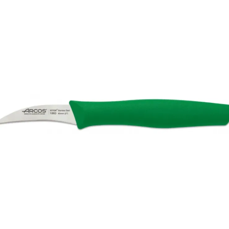 ARCOS Couteau d'Office Inox 6 cm Vert NOVA Best