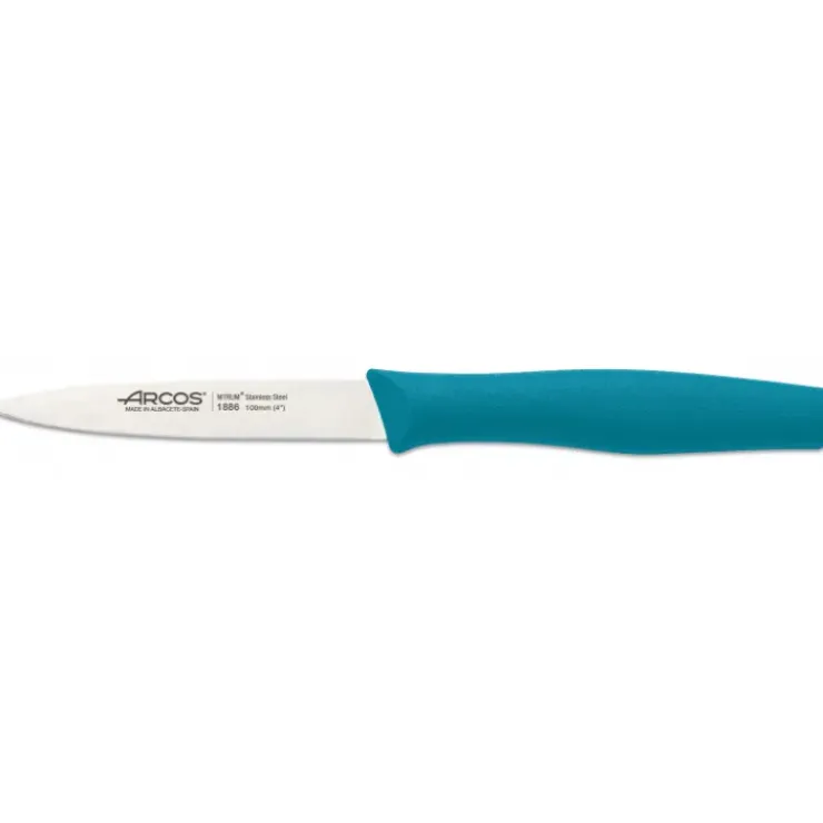 ARCOS Couteau d'Office Inox 10 cm Turquoise NOVA New
