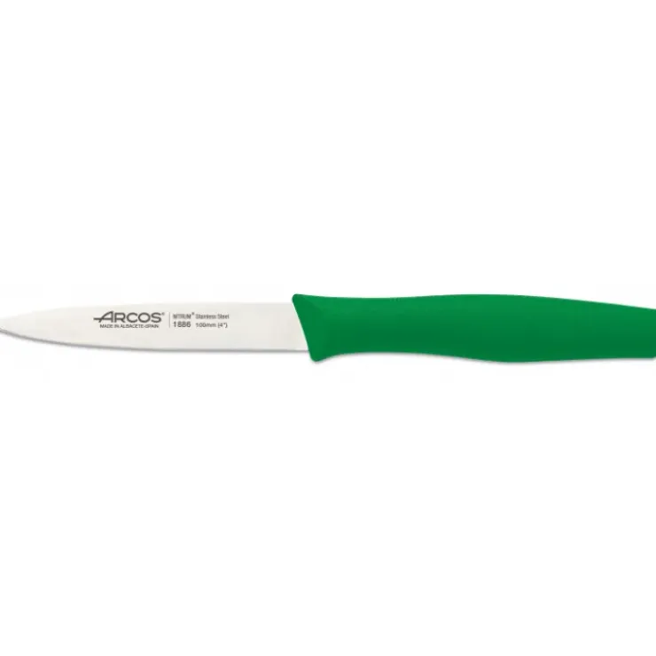 ARCOS Couteau d'Office Inox 10 cm Vert NOVA Outlet