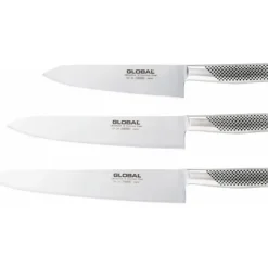 GLOBAL Couteau du Chef 21 cm - Lame Forgée Trempée Discount