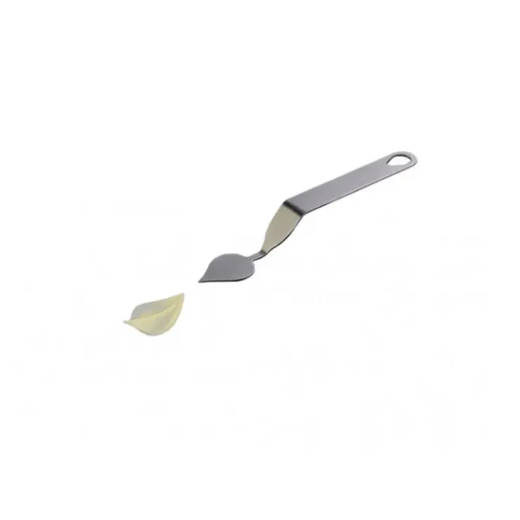 PAVONI Couteau Inox Feuille Large 4 x 3 cm Flychoc Outlet