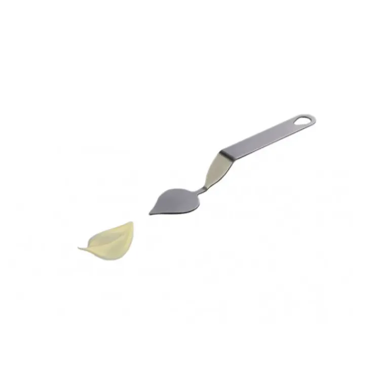 PAVONI Couteau Inox Feuille Large 5 x 3,6 cm Flychoc Clearance