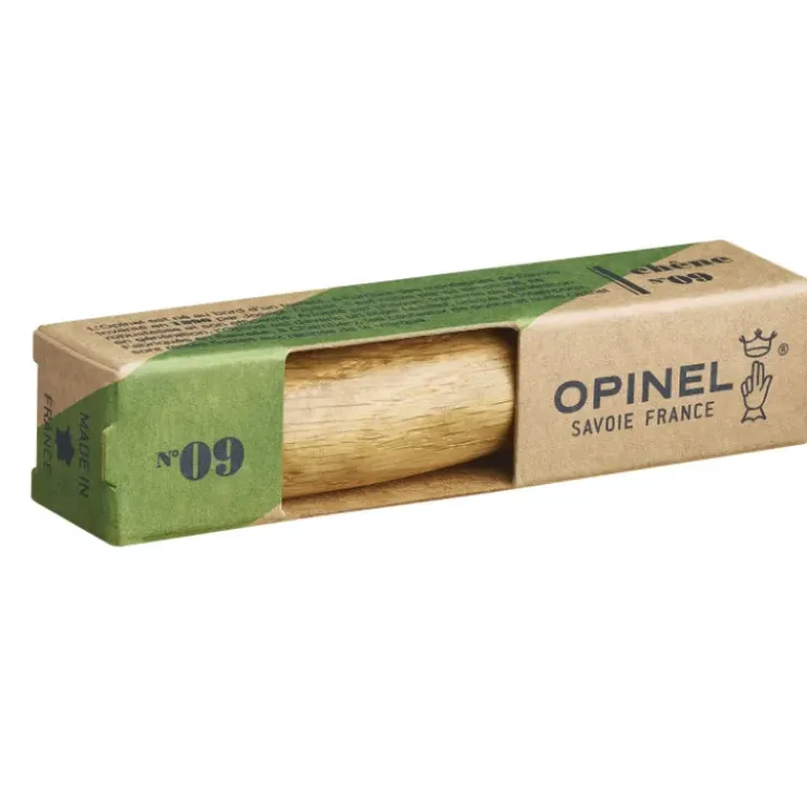 OPINEL Couteau N°9 avec Manche en Chêne Sale