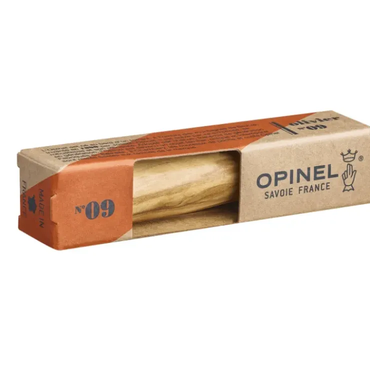 OPINEL Couteau N°9 avec Manche en Olivier Clearance