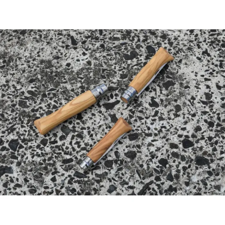 OPINEL Couteau N°9 avec Manche en Olivier Clearance