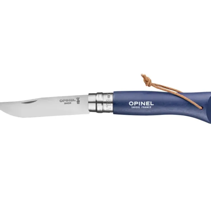 OPINEL Couteau N°8 Baroudeur Bleu Foncé Colorama Best