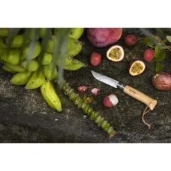 OPINEL Couteau N°8 Baroudeur Hêtre Colorama Clearance
