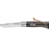 OPINEL Couteau N°8 Baroudeur Noir Brun Colorama