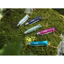 OPINEL Couteau N°6 Baroudeur Turquoise Colorama Hot