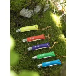 OPINEL Couteau N°7 Baroudeur Vert Prairie Colorama Discount