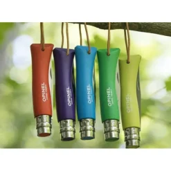 OPINEL Couteau N°7 Baroudeur Violet Colorama Discount
