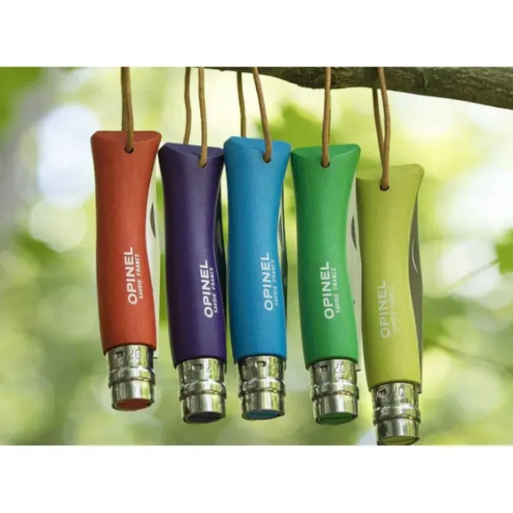 OPINEL Couteau N°7 Baroudeur Violet Colorama Discount