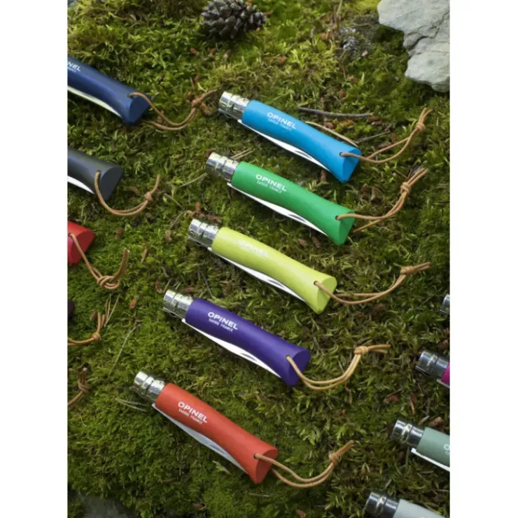 OPINEL Couteau N°7 Baroudeur Violet Colorama Discount