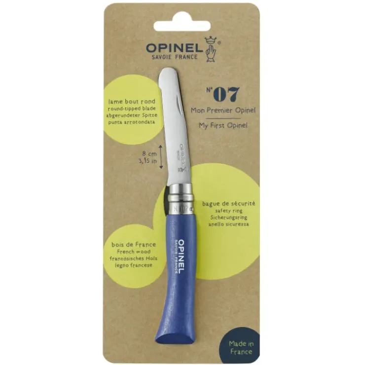 OPINEL Couteau pour Enfant N°7 Bleu Mon Premier New