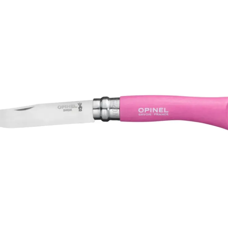 OPINEL Couteau pour Enfant N°7 Fuchsia Mon Premier