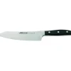ARCOS Couteau Santoku 19 cm MANHATTAN Noir Hot