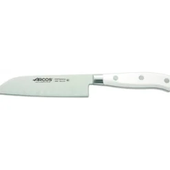 ARCOS Couteau Santoku alvéolé 14 cm RIVIERA blanc Discount