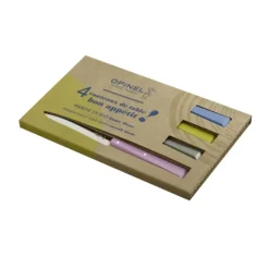 OPINEL Couteaux de Table (x4) Campagne Bon Appétit ! Clearance