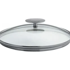 CRISTEL Couvercle en Verre bombé Platine Ø 16 cm Best