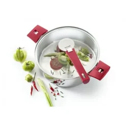 CRISTEL Couvercle en Verre bombé Platine Ø 20 cm Hot