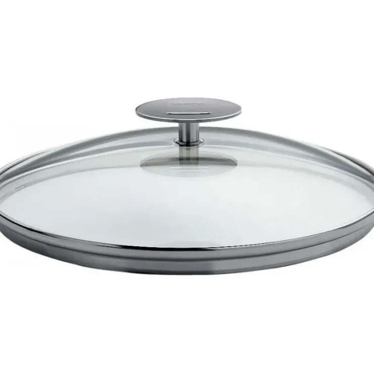 CRISTEL Couvercle en Verre bombé Platine Ø 28 cm Discount