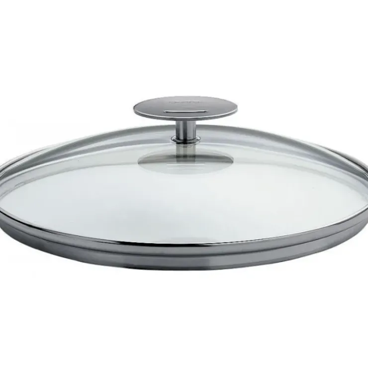 CRISTEL Couvercle en Verre bombé Platine Ø 32 cm