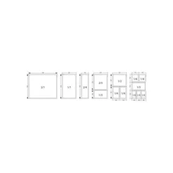 MATFER Couvercle Gastronorme avec Poignée Inox GN 1/4 Bourgeat Outlet