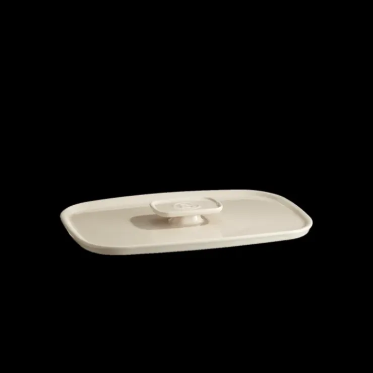 EMILE HENRY Couvercle Rectangulaire en Céramique pour Plat à Four 25 x 18 cm Argile Online