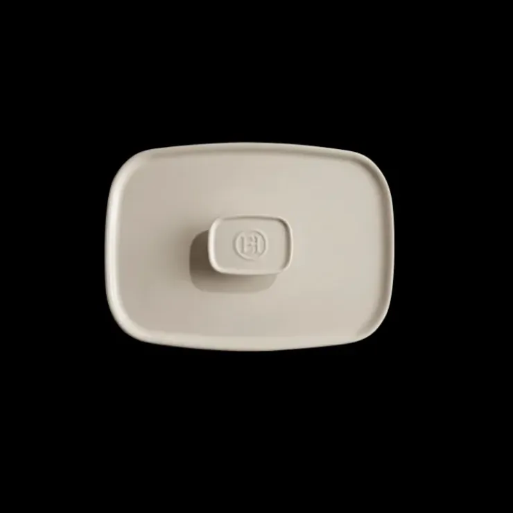 EMILE HENRY Couvercle Rectangulaire en Céramique pour Plat à Four 25 x 18 cm Argile Online