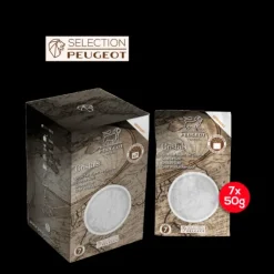 PEUGEOT Cristaux de Sel Blanc d'Allemagne Sachets 50 g (x7) New