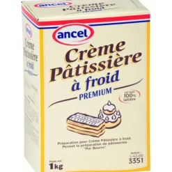 ANCEL Crème Pâtissière à Froid 1 kg Hot