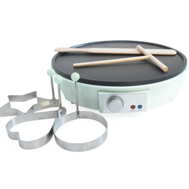 SCRAPCOOKING Crêpière Électrique 28 cm avec Accessoires Best
