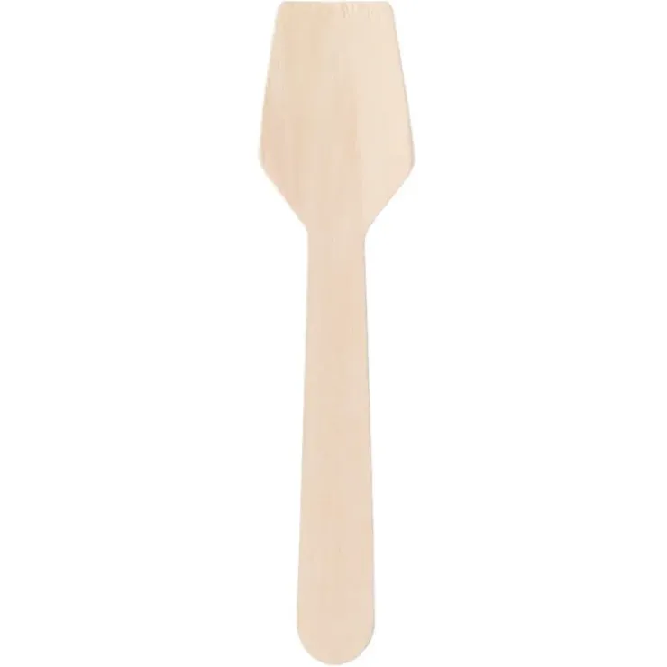 CUISINEADDICT Cuillères en bois - (x100) Best
