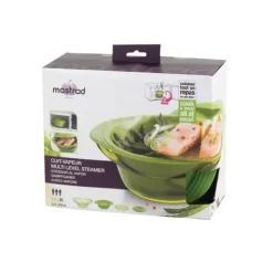 MASTRAD Cuit Vapeur en Silicone XL Vert Sale