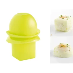 MASTRAD Cuit-oeuf rond/carré micro-ondes Vert Best