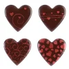 FLORENSUC Cœurs en Chocolat Imprimés 3 cm (x160) Best