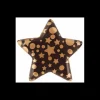 FLORENSUC Décor en Chocolat Etoile Scintillante 3,7 cm (x112) New