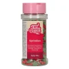 FUNCAKES Décoration en Sucre Mélange Holly Feuilles de Houx et Baies 55 g Clearance