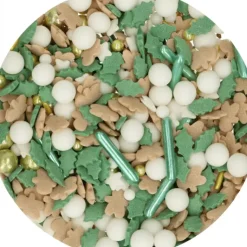 FUNCAKES Décoration en Sucre Mélange Joyfull Noël 65 g Sale
