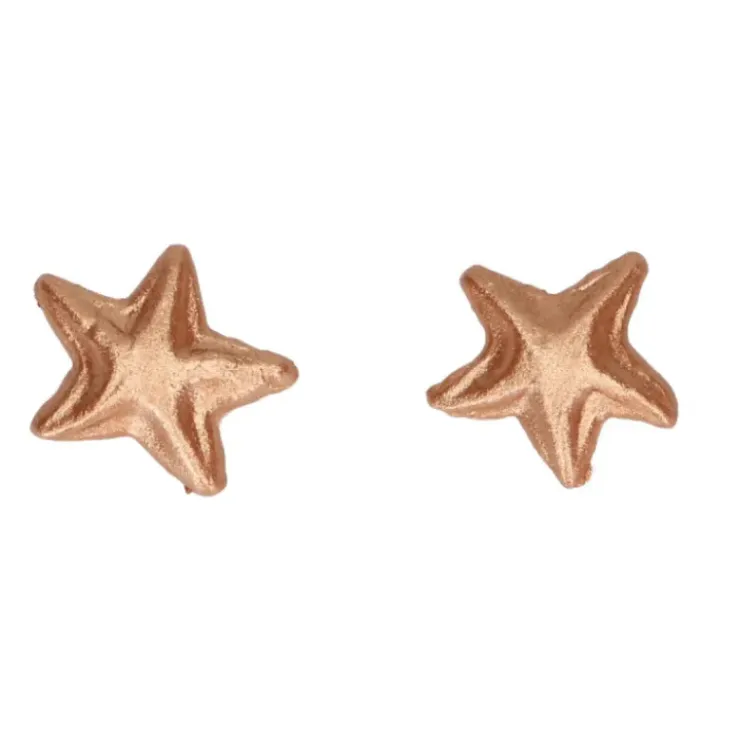 FUNCAKES Décoration Gâteau Etoiles Bronze en Pâte à Sucre (x24) Best