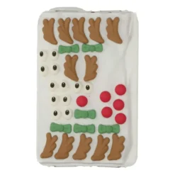 WILTON Décoration Gâteau Noël Rennes en Glace Royale (x12) Hot