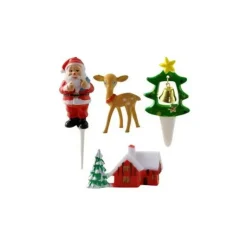 SCRAPCOOKING Décorations de bûches de Noël (x4) Hot