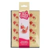 FUNCAKES Décors Chocolat Blanc Père Noël (x12) New