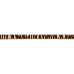FLORENSUC Décors en Chocolat Noir Bâtonnet Fines Lignes Or 120x7 mm (x128) Best