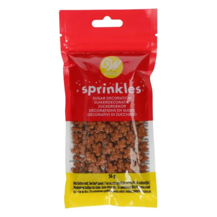 WILTON Décors en Sucre Bonhomme Pain d'Epice 3D 56 g Best