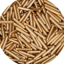 FUNCAKES Décors en Sucre Bâtonnets Bronze 70 g Hot